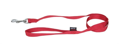 Laisse pour chien Martin basic nylon rouge