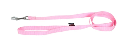 Laisse pour chien Martin basic nylon rose