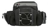 Trixie bolsa de cadera gris negro ajustable