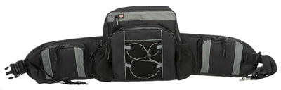 Trixie bolsa de cadera gris negro ajustable