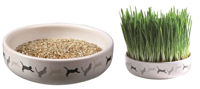 Trixie Cat Grass Seed 50gr i keramik