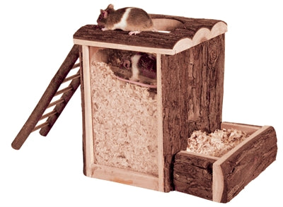 Trixie Natural Living Jouer et creuser une tour pour hamster