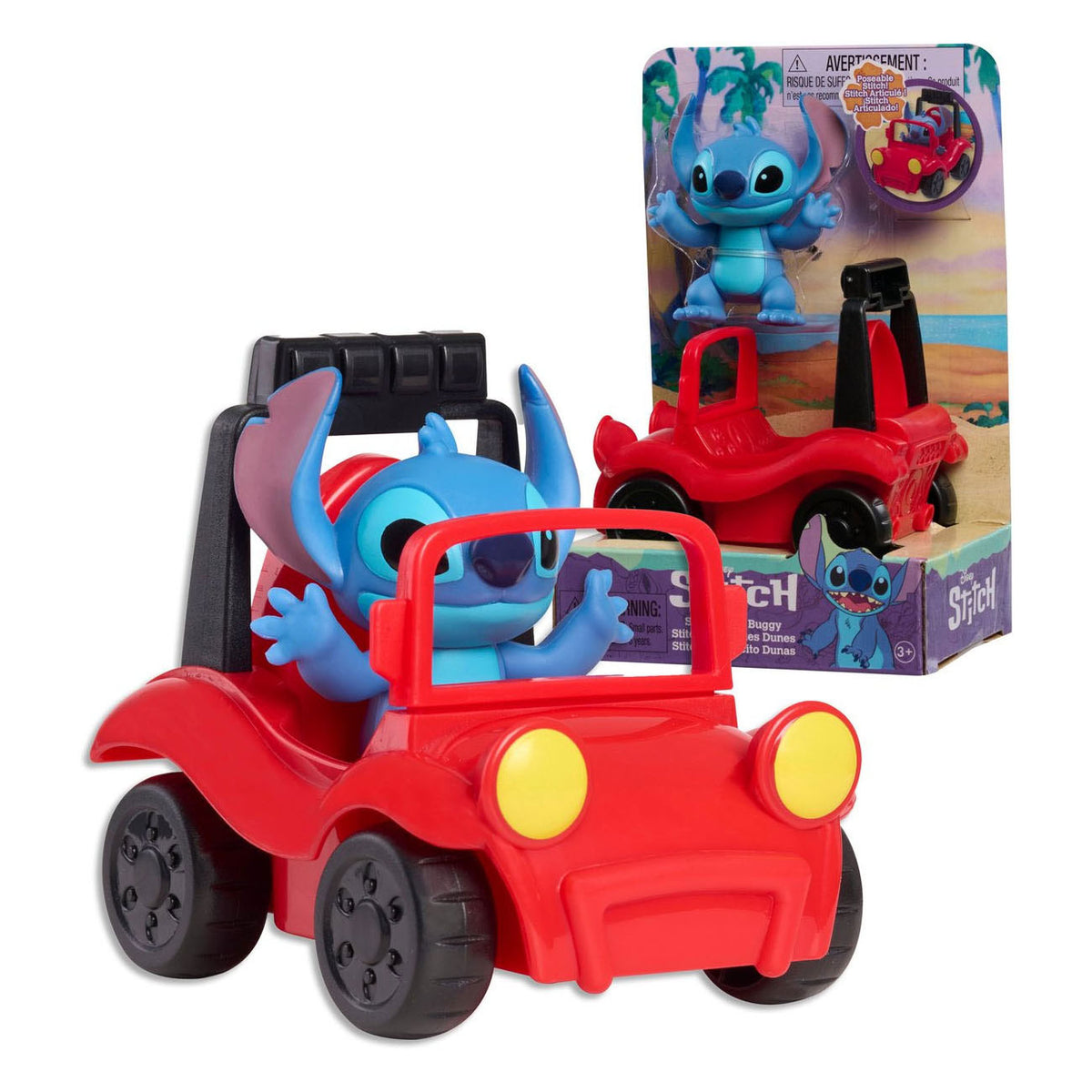 Jouez simplement au point avec la voiture jouet buggy de plage