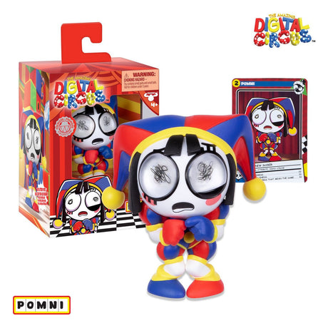 Moose joue avec l'incroyable cirque numérique - figurine en vinyle pomni