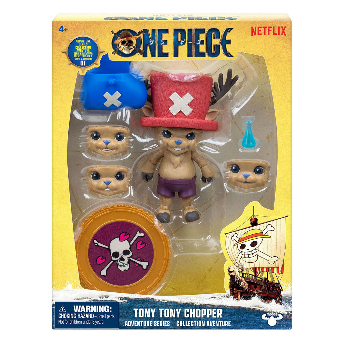 Moose Toys - Figurine articulée One Piece Chopper