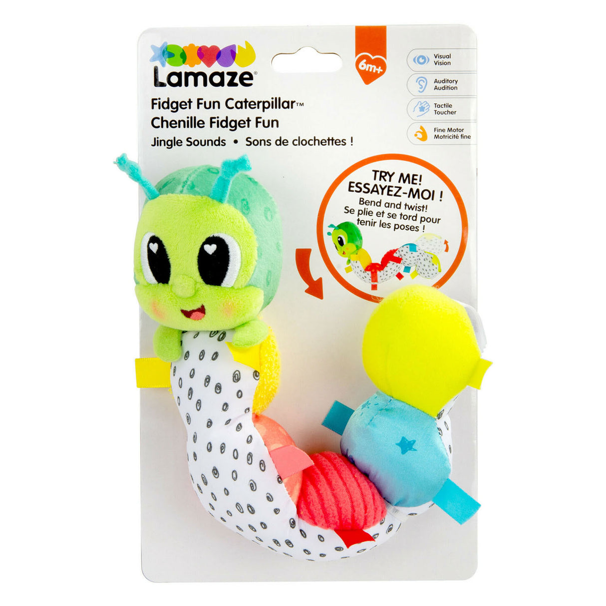 Lamaze Fidget Fun Caterpillar objetí