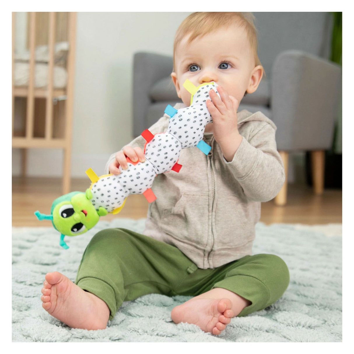 Lamaze Fidget Fun Caterpillar Umarmung