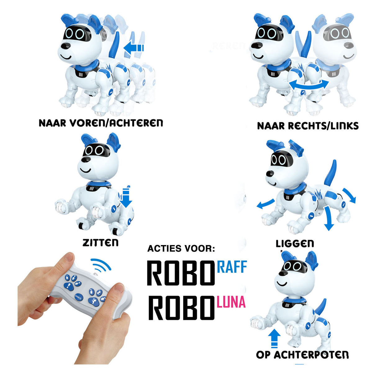 Gear2play robo luna chiot interactif