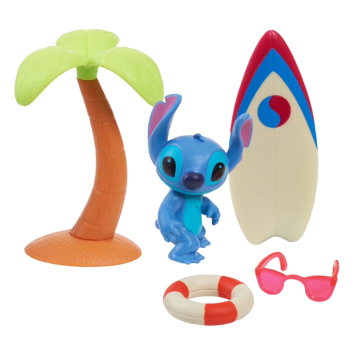 Figura de Spectron Stitch Speel con juego de reproducción de tablas de surf, 5dlg.