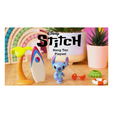 Figurine de jeu Spectron Stitch avec jeu de planche de surf, 5 pièces.