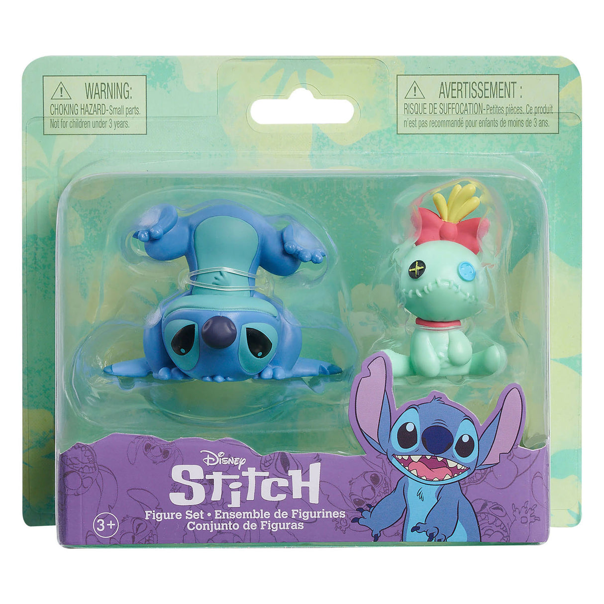 Spectron Stitch Figurines 2 Pack Stitch Hula Super-héros