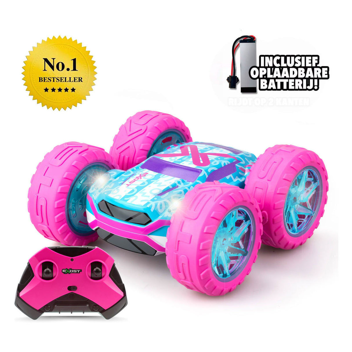Spectron exost rc 360 cross flash voiture contrôlée rose amazon