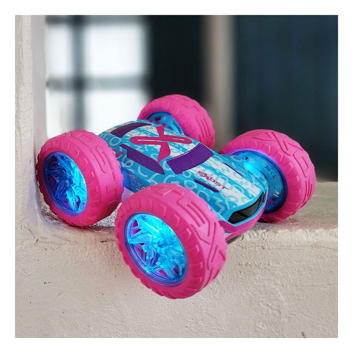 Spectron exost rc 360 cross flash voiture contrôlée rose amazon