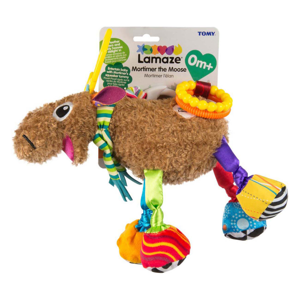 Lamaze joue et fait grandir Erik l'orignal