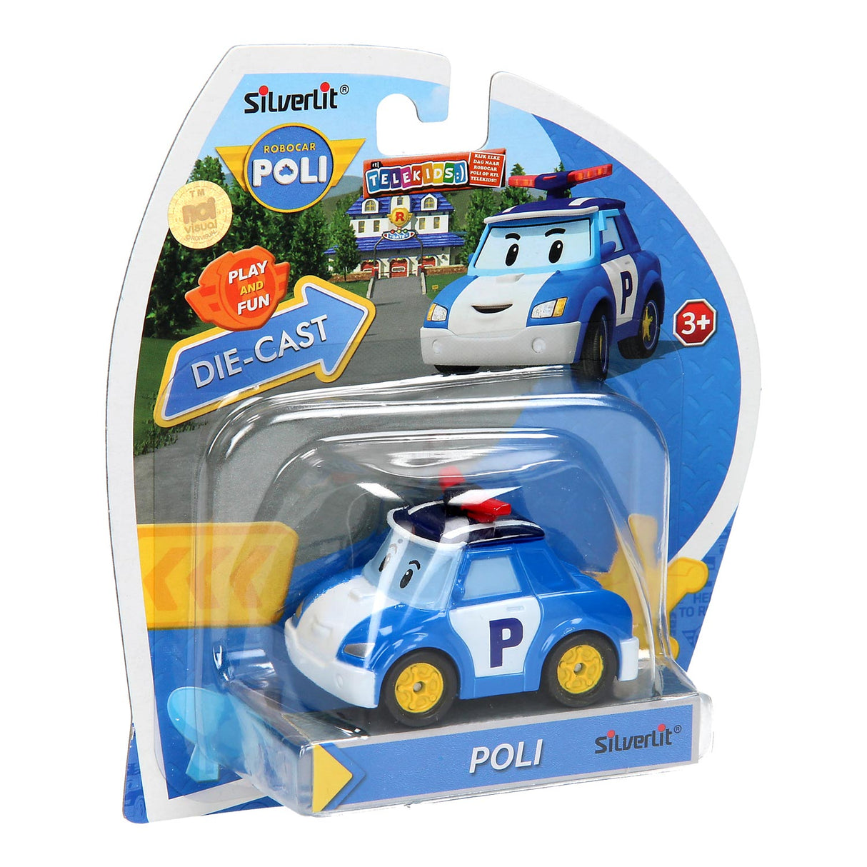 Silverlit Robocar Poli Die Cast Ambulance Clinic