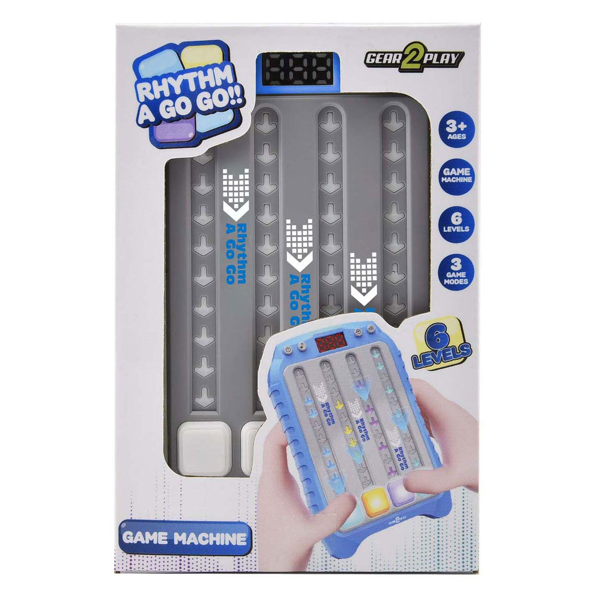 Gear2play Rhytm A Go Suivez le jeu de rythme bleu