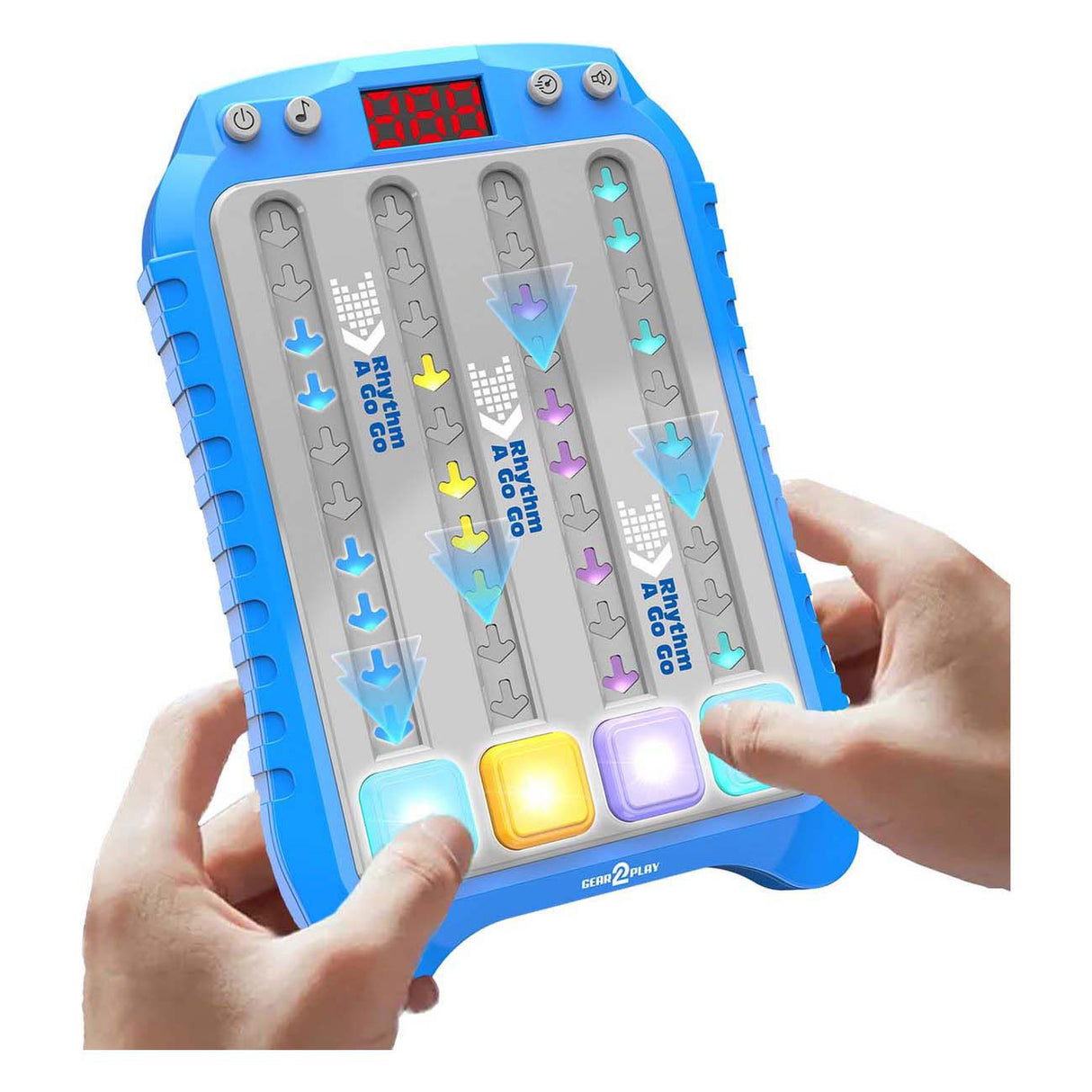 Gear2play Rhytm A Go Suivez le jeu de rythme bleu