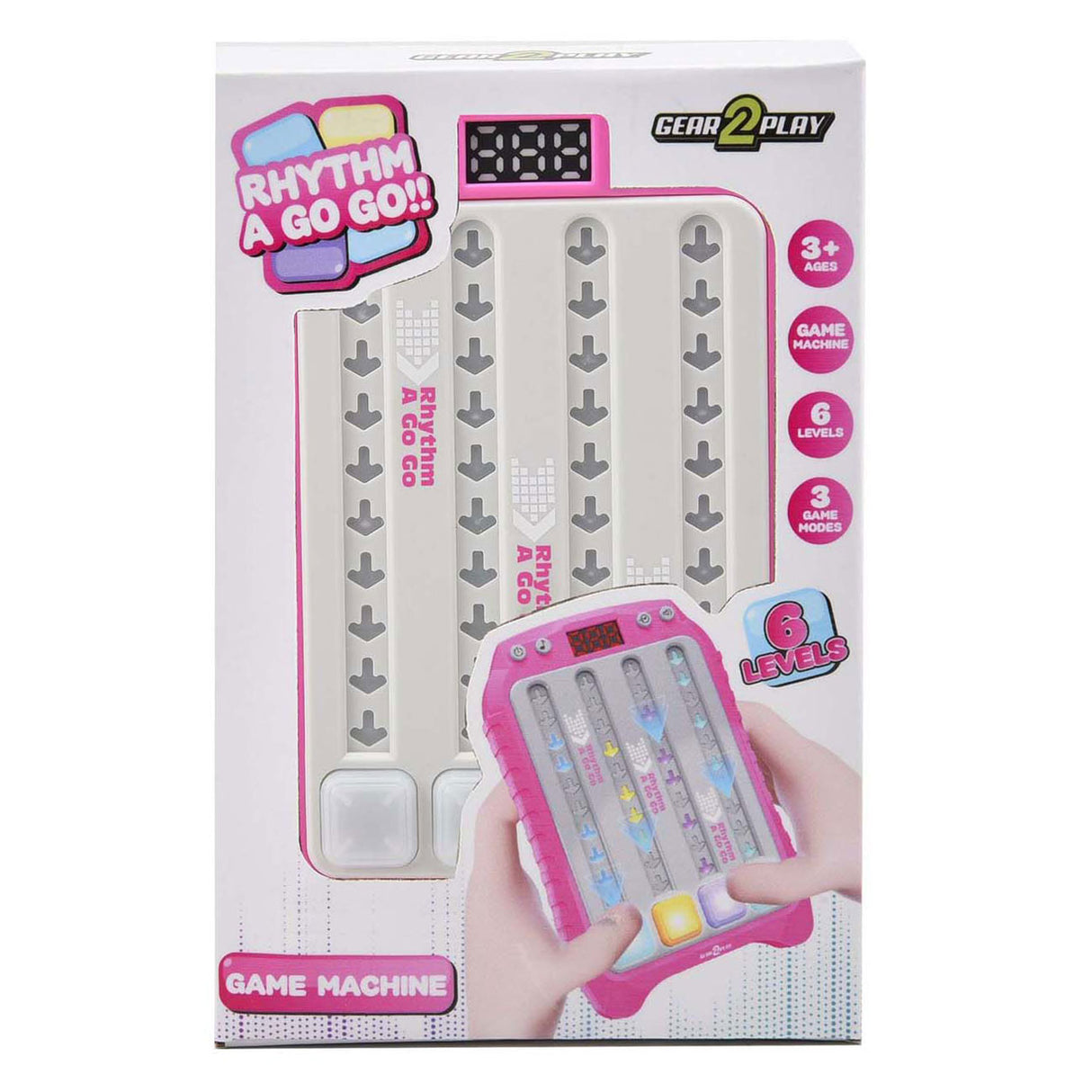 Gear2play Rhytm A Go Suivez le jeu de rythme rose