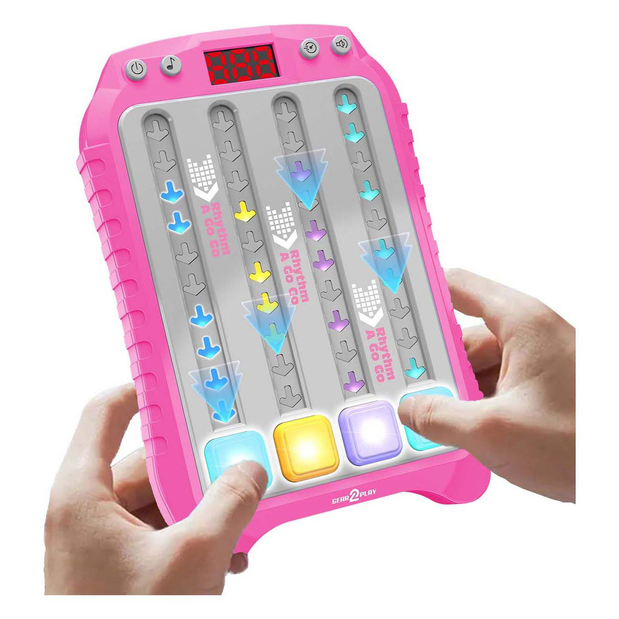 Gear2play Rhytm A Go Suivez le jeu de rythme rose