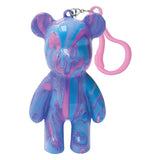 Ensemble porte-clés ours aspect marbre Spectron