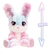 Spectron cotton cuties bunny - peluche barbe à papa parfumée - 30cm