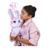 Spectron cotton cuties bunny - peluche barbe à papa parfumée - 30cm