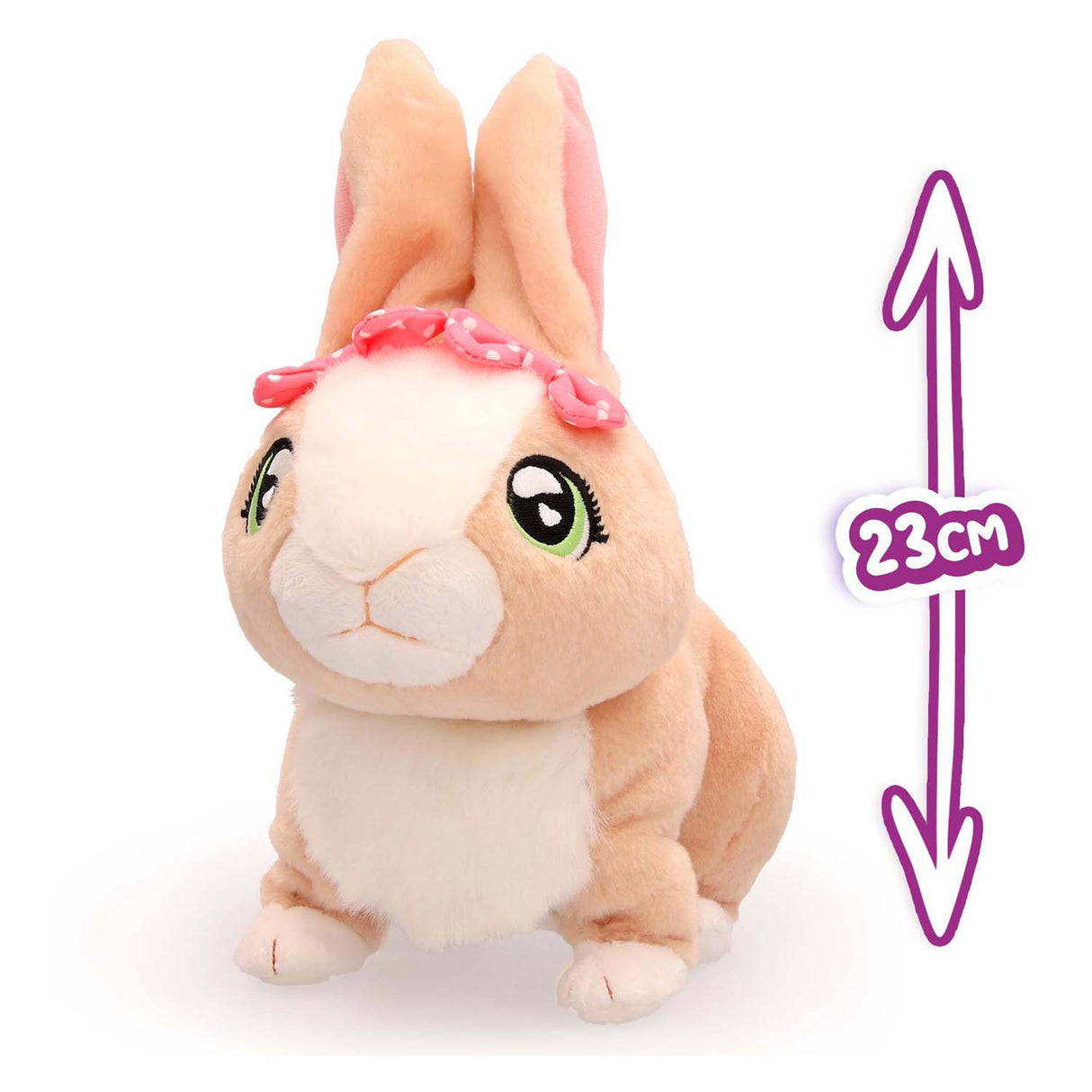 Spectron Club Petz Betsy Browny Lapin en peluche interactif
