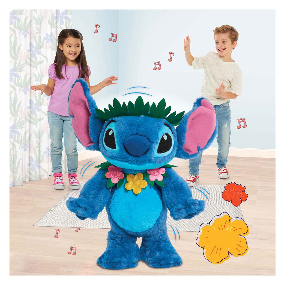 Peluche peluche Spectron danse et chante - stitch