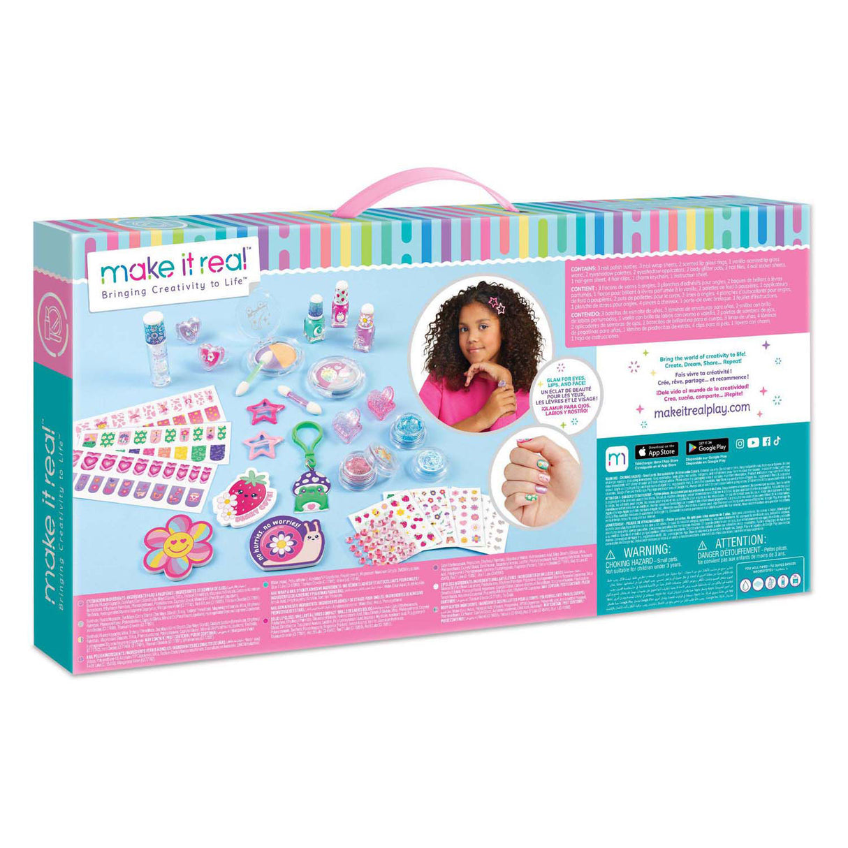 Spectron le rend réel, un méga set de maquillage juste beyoutiful