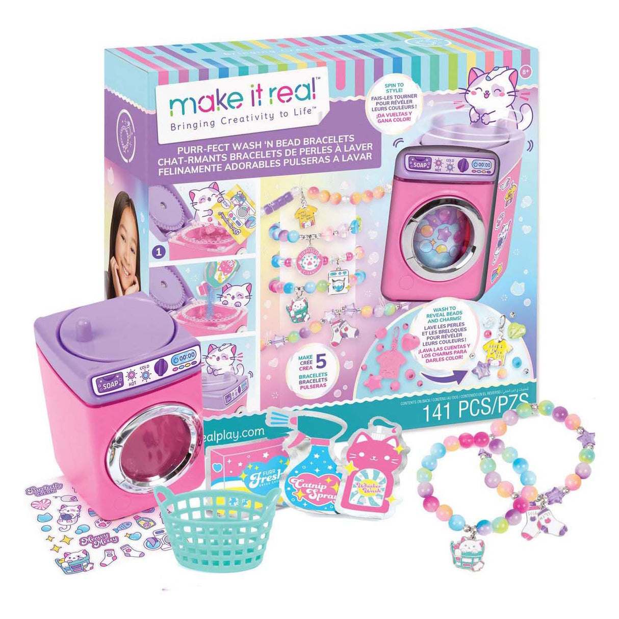Fabriquer des bracelets Wash 'n Bead Spectron ronronnants