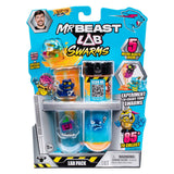Figurine articulée Spectron Mrbeast Lab Swarms série 2, série atomique, paquet de 5
