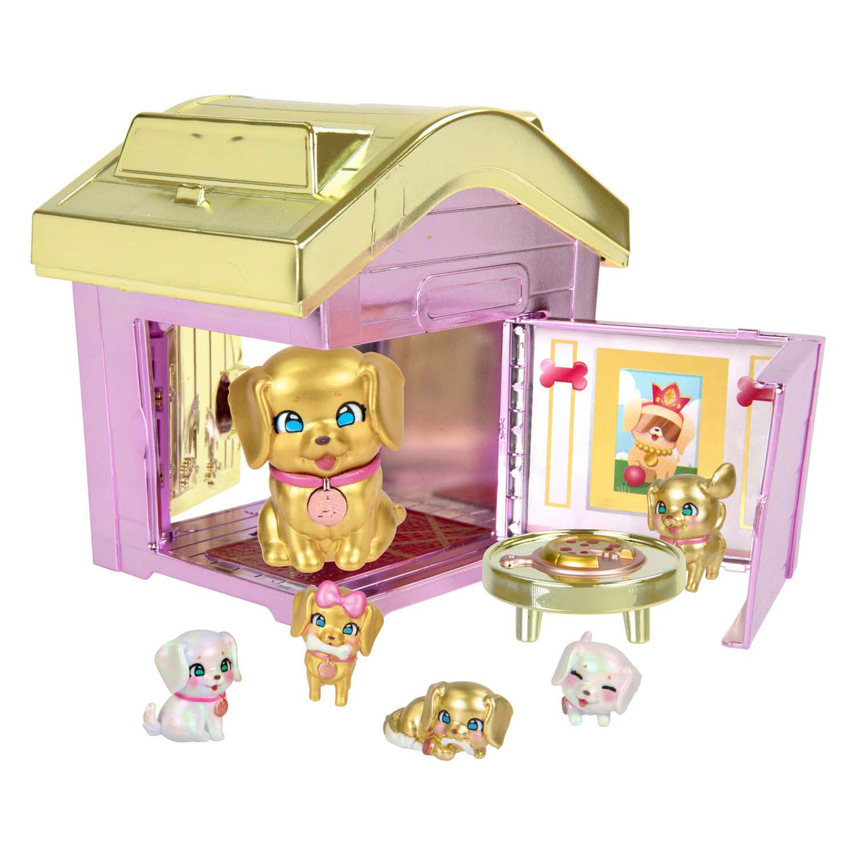 Spectron petits animaux vivants maman surprise familles - ensemble de jeu