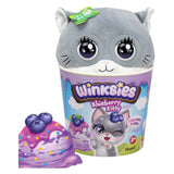 Peluche interactive chat bleu Winksies Silverlit