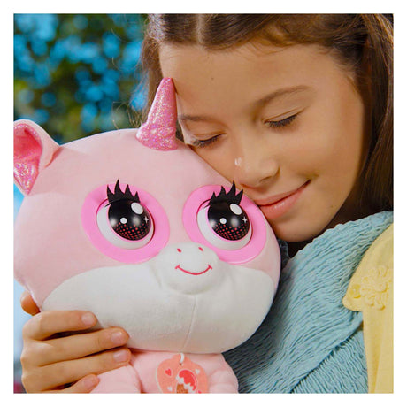 Licorne aux fraises Silverlit Winksies - peluche interactive dans une tasse de glace