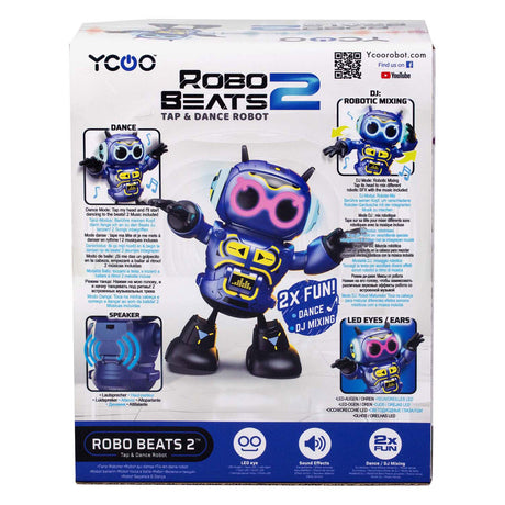 Le robot Spectron bat 2 robot de danse avec LED