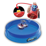 Silverlit spinner mad 2 pack de combat de luxe - 2 shakers, 2 toupies, 1 arène de combat