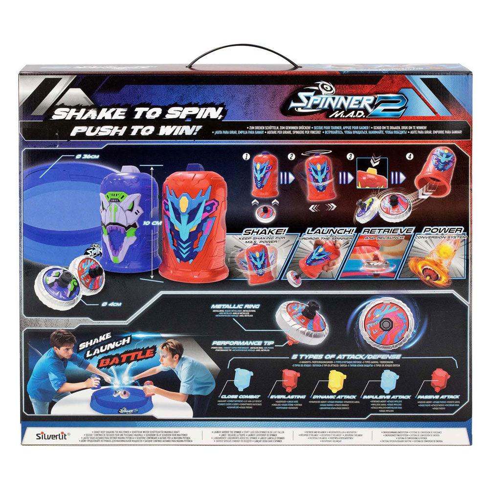 Pack de combat de luxe Spinner Mad 2