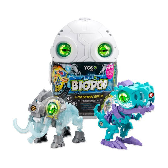 Duo de biopodes Silverlit Dino Cyberpunk