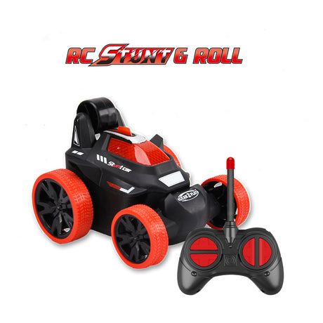 Gear2play RC stunt roll voiture contrôlable rouge