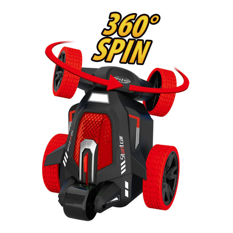 Gear2play RC stunt roll voiture contrôlable rouge