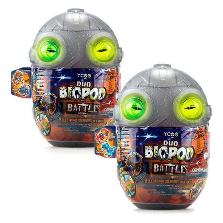 Duo de combat de biopodes Silverlit dino