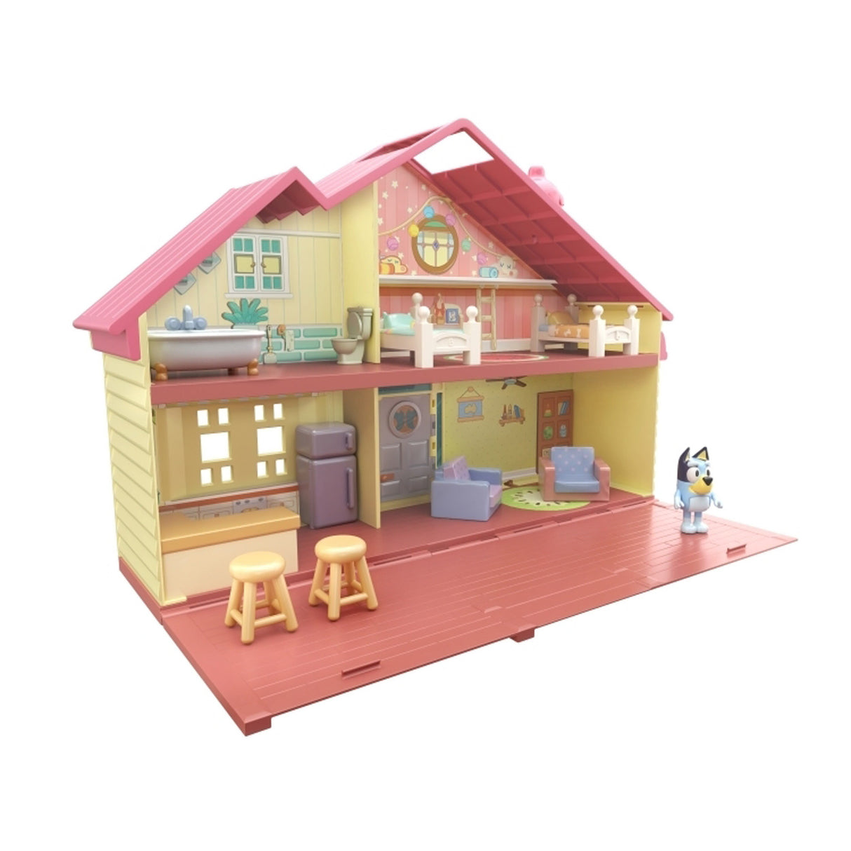 Moose Toys Bluey Play House avec accessoires