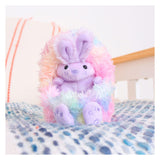 Curlimals Bo The Rainbow Bunny Interactive Hug