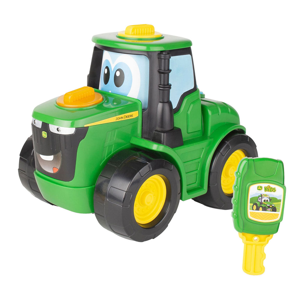 Tomy John Deere Johnny Tractor med nøkkel