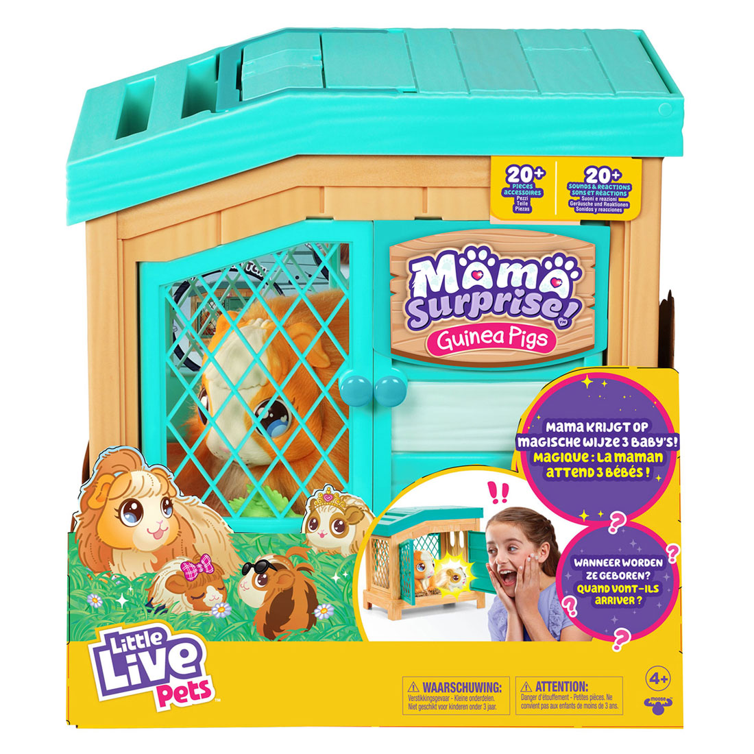 Moose Toys Little Live Pets Mama Surprise Mini Play Figure Gadia