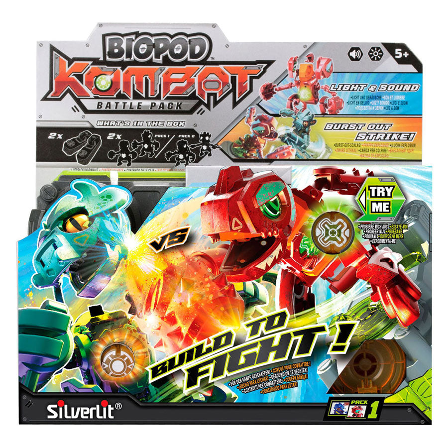 Pack duo biopod kombat Silverlit