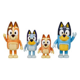 Moose Toys Bluey Family Figure Set 4 Pack