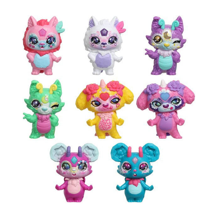 Moose Toys Mixies Mixlings Bruis and Discover Ketel Crystal Woods Series 3, 2 pack