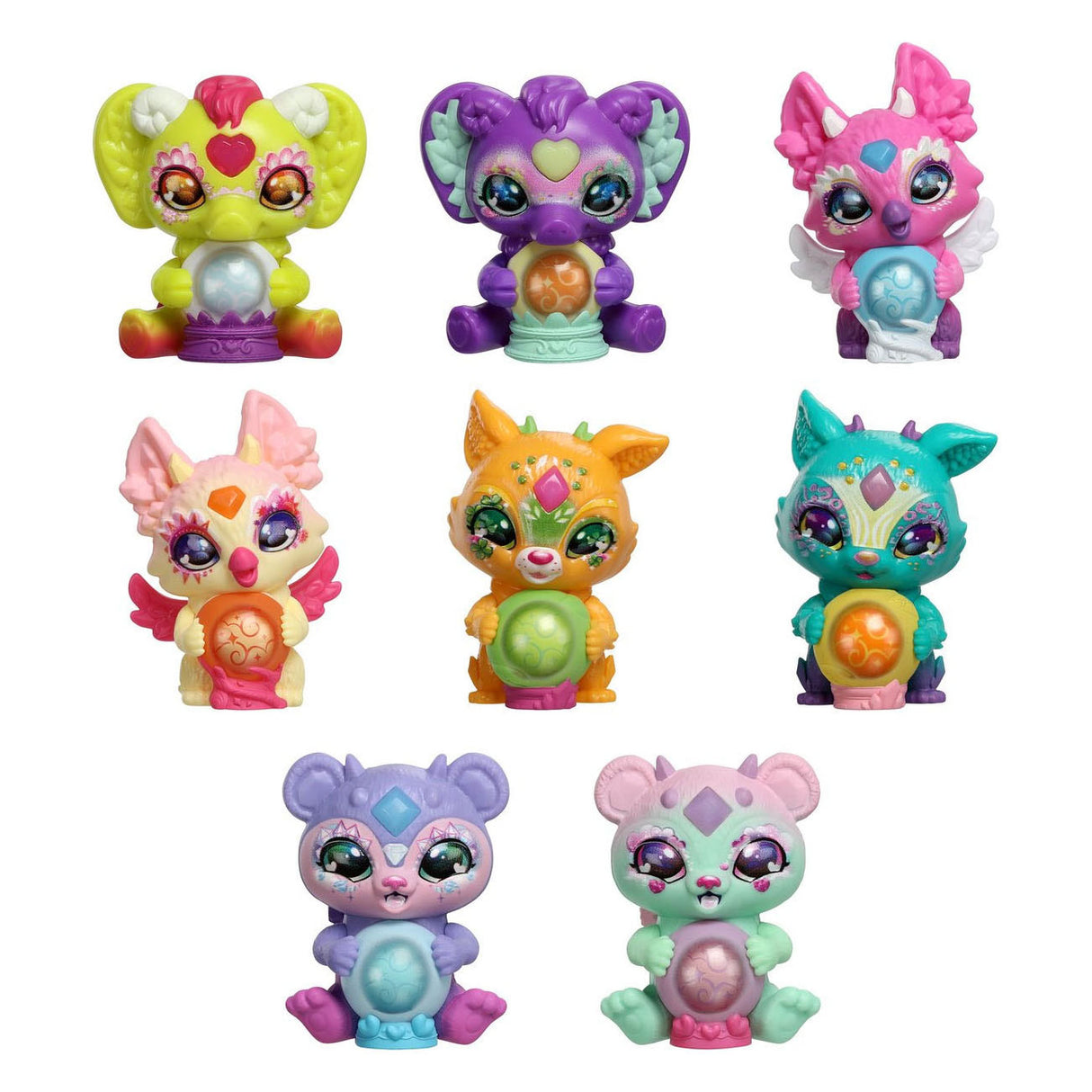 Moose Toys Magic Mixies Mixlings Bruis and Discover Ketel Crystal Woods Series 3, 2-pack