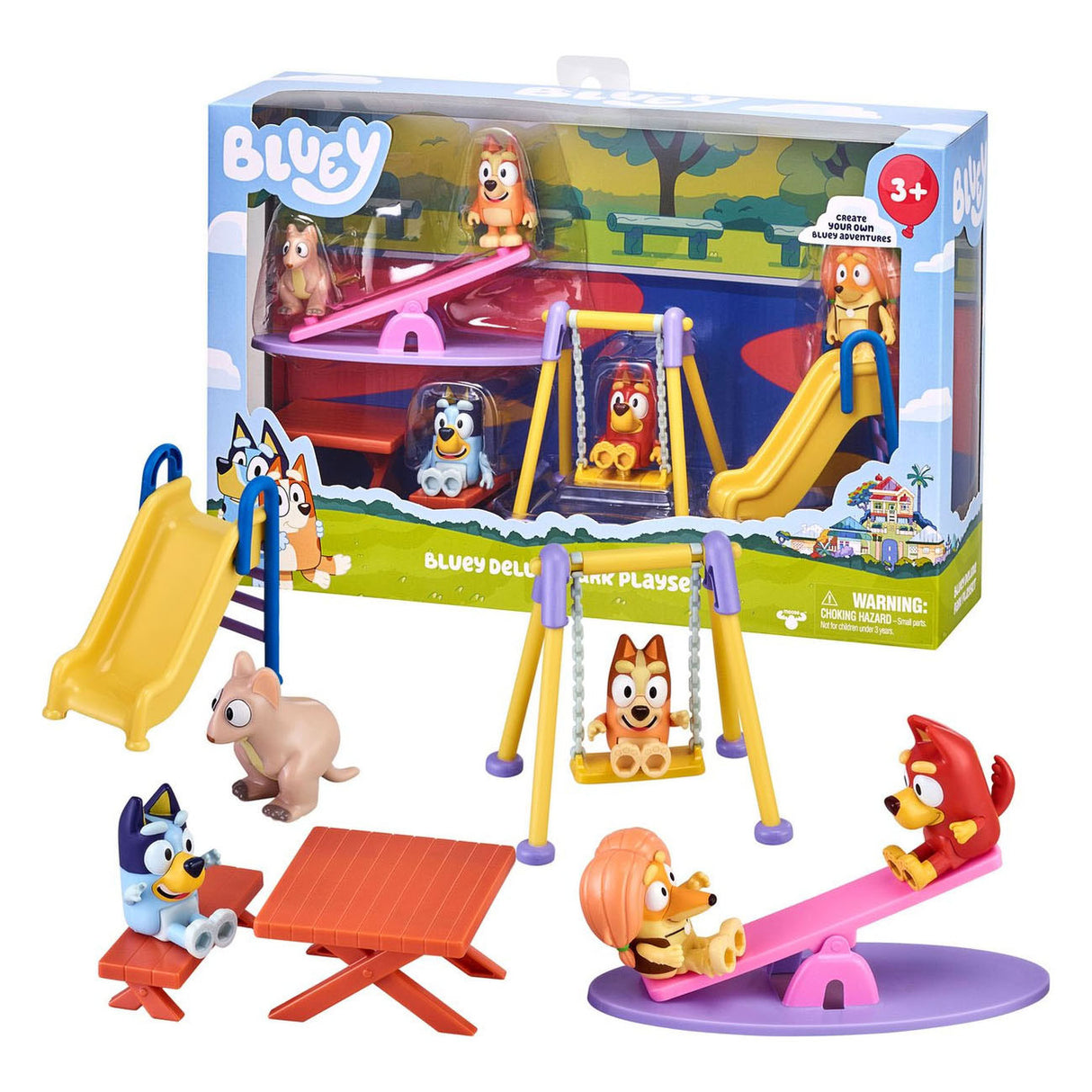 Elglegetøj Bluey Speeltuin Deluxe Play Set